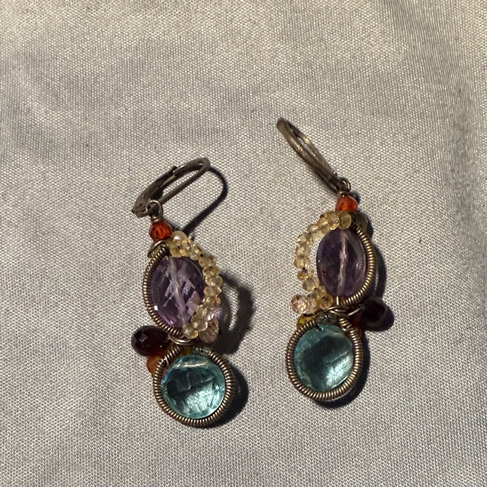 Anna Balkan Designed Custom Multicolor Gemstone D… - image 2